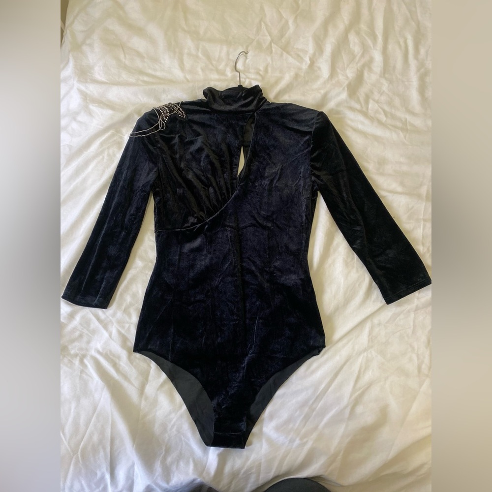 Zara black bodysuit